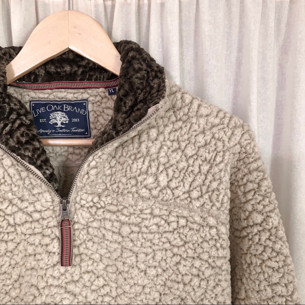 sherpa quarter zip